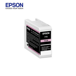 爱普生（EPSON）T46V6 原装墨水 浅洋红色（LM） (适用P708机器) C13T46V600 25ml