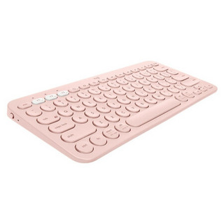 logitech 罗技 K380 蓝牙无线键盘+PEBBLE 小刘鸭 2.4G蓝牙无线鼠标 键鼠套装 粉色