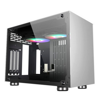 全汉 FSP500-50SD MINI-ITX机箱 半侧透 含电源 500W 黑色