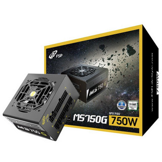 全汉 MS750G 金牌（90%） 全模组SFX电源 750W+CST-410 Mini-ITX机箱 半侧透