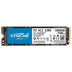 crucial 英睿达 P2系列 M.2 NVMe 固态硬盘 1TB