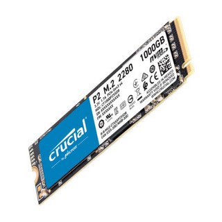 Crucial 英睿达 P2 NVMe M.2 固态硬盘 1TB（PCI-E3.0）