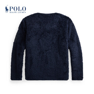 Ralph Lauren/拉夫劳伦男装 2021年早春起绒布实用套头衫13129 410-海军蓝 XL