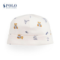 Ralph Lauren/拉夫劳伦女婴 2021年早春Polo小熊双面布帽子34778 650-粉红色 ONE
