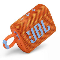 JBL 杰宝 GO3 2.0声道 便携式蓝牙音箱 橙色