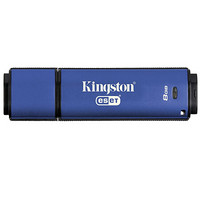 Kingston 金士顿 DTVP30 USB 3.0 硬件加密U盘 蓝色 8GB USB