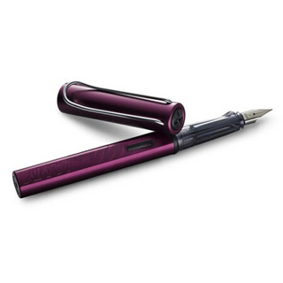 LAMY 凌美 钢笔 Al-Star恒星系列 紫红色 F尖 2支装