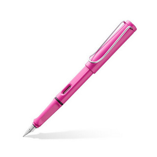 LAMY 凌美 钢笔 Safari狩猎系列 粉色 F尖 50周年纪念款礼盒装
