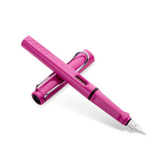 LAMY 凌美 钢笔 Safari狩猎系列 粉色 F尖 50周年纪念款礼盒装
