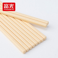 富光 玉米植物原料筷子家用便携式餐具套装儿童防霉筷 玉米色 5双