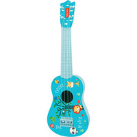费雪(Fisher-Price)儿童乐器尤克里里 宝宝早教音乐启蒙婴幼儿乐器玩具女男孩礼物可调旋钮蓝色GMFP037A
