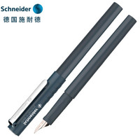 施耐德电气 德国施耐德(Schneider)钢笔男女学生用成人练字笔办公进口签字笔墨水笔特细EF尖BK406墨绿