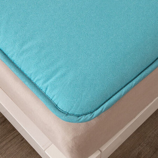 罗莱家纺 LUOLAI 抗菌床垫床褥子加厚软垫四季保护垫防滑可折叠学生垫子 180*200cm