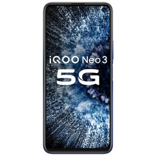 vivo iQOO Neo3双模5G全网通 骁龙865 144Hz竞速屏电竞手机 8GB+128GB 夜幕黑