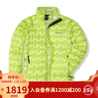 Columbia哥伦比亚户外20秋冬款男子钛金奥米热能热压羽绒服WE7004 386 XL(185/104A)