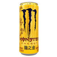可口可乐 魔爪 Monster 龙之金新经典口味 能量饮料310ml*12罐 年礼整箱装