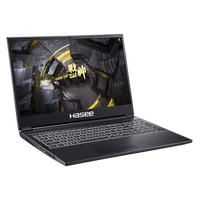 Hasee 神舟 战神 ZX6-CU5DS 15.6英寸 游戏本 黑色(酷睿i5-10400、GTX 1650 4G、16GB、512GB SSD、1080P、IPS、144Hz)