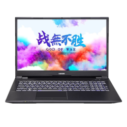 Hasee 神舟 战神 TX6-CU5DS 16.1英寸游戏本(i5-10400、16GB、512GB、GTX1650)