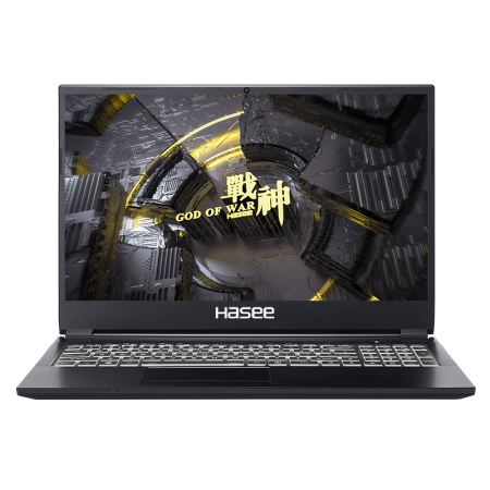 Hasee 神舟战神ZX6Ti-CU5DS 15.6英寸游戏本黑色(酷睿i5-10400、GTX