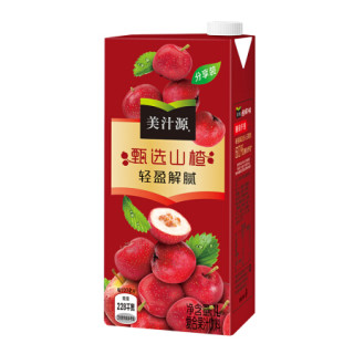 美汁源minutemaid甄选山楂果汁饮料1l10瓶整箱装可口可乐出品