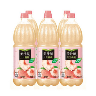 Minute Maid 美汁源 汁汁桃桃 1.25L*6瓶