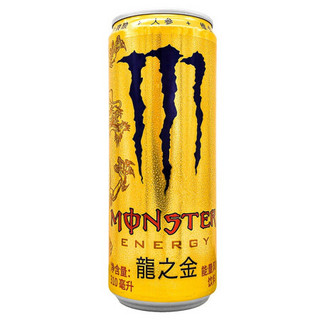 Monster 魔爪 龙之金 新经典口味 能量风味饮料 维生素功能饮料 330ml*24罐 整箱装 可口可乐公司出品