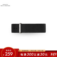 Daniel Wellington DanielWellington)DW表带20mm尼龙银色针扣男款DW00200136(适用于40mm表盘系列)