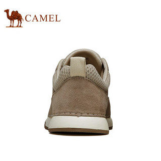 骆驼（CAMEL） 运动休闲鞋百搭透气户外工装鞋男潮 A112353340 米黄 38