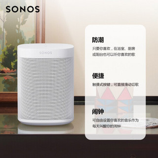 SONOS Arc+SUB+One×2 家庭影院 环绕音箱5.1声道 家庭影院 电视音箱套装 后环绕标准版（白色）