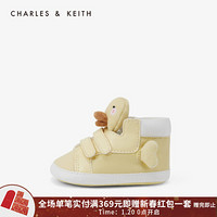 CHARLES＆KEITH2021春季CK9-91700019可爱小鸭子宝宝休闲鞋 Yellow黄色 18