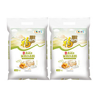 福临门麦芯家用小麦粉5kg*2包中筋面粉家用早餐多用途麦芯粉20斤 *10件