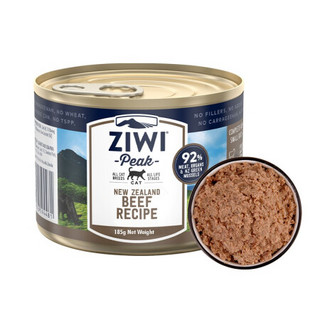 滋益巅峰（ZIWI）主食零食猫罐头185g *6罐 牛肉*3 羊肉*3 全猫通用型