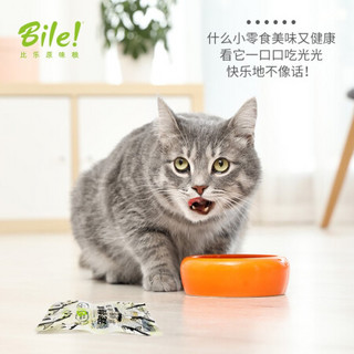 比乐猫零食 鲣鱼条肉干肉条零食成猫幼猫通用零食 猫咪训练奖励小零食 15g*10条