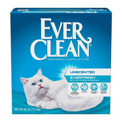 EVER CLEAN 铂钻 膨润土猫砂 白标 25磅