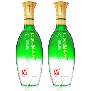 YANGHE 洋河 微分子 大V 43.8%vol 浓香型白酒 500ml 单瓶装