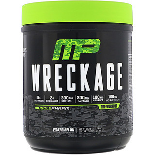 MUSCLEPHARM Wreckage系列 氮泵