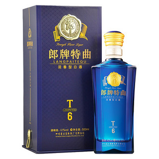 LANGJIU 郎酒 郎牌特曲 T6 42%vol 浓香型白酒 500ml 单瓶装