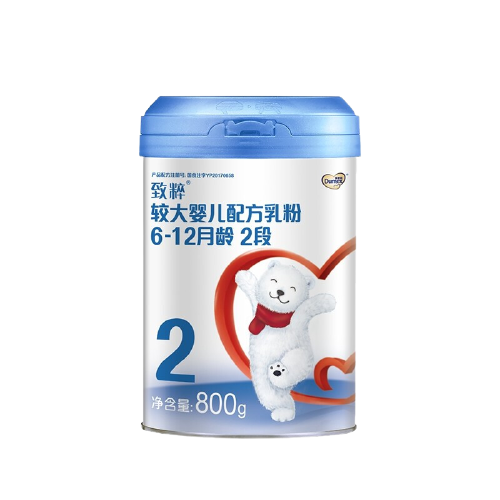 Dumex 多美滋 致粹系列 较大婴儿奶粉 国产版 2段 800g