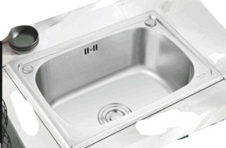 ARROW 箭牌卫浴 AE554145G 304不锈钢洗碗单槽