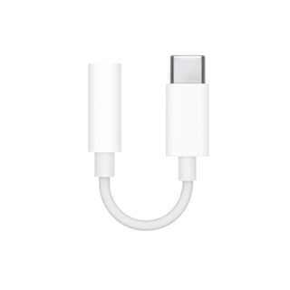 Apple 苹果 MU7E2FE/A USB-C转3.5毫米耳机插孔圆孔 接口转换器