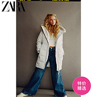 ZARA 新款 TRF 女装 棉服长款派克外套 01255704712