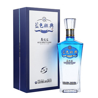 YANGHE 洋河 邃高遥系列 蓝色经典 高之蓝 42%vol 浓香型白酒 500ml*6瓶 整箱装