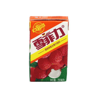 雪菲力 Chivalry 荔枝味 果汁饮料 250ml*24盒 利乐钻石包 整箱装 可口可乐 Coca-Cola出品