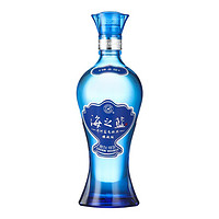 YANGHE 洋河 海之蓝 蓝色经典 旗舰版 52%vol 浓香型白酒 520ml 单瓶装