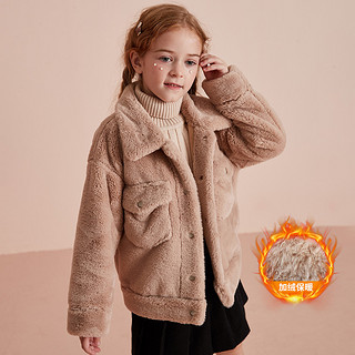 唯品尖货：ASK junior 女童加绒保暖外套