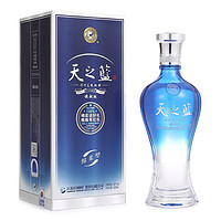 YANGHE 洋河 puls会员：YANGHE 洋河 天之蓝 蓝色经典 旗舰版 42%vol 浓香型白酒 520ml 单瓶装