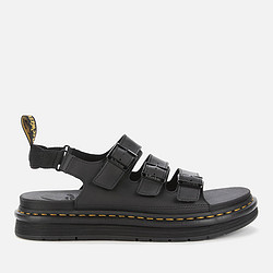 Dr. Martens Solomon Hydro 男士皮革凉鞋-黑色