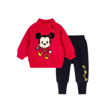 Disney baby 203T1156 儿童套装  米奇 80