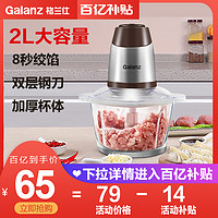 Galanz/格兰仕家用多功能小型电动打馅搅拌机料理机绞肉机WJ2001