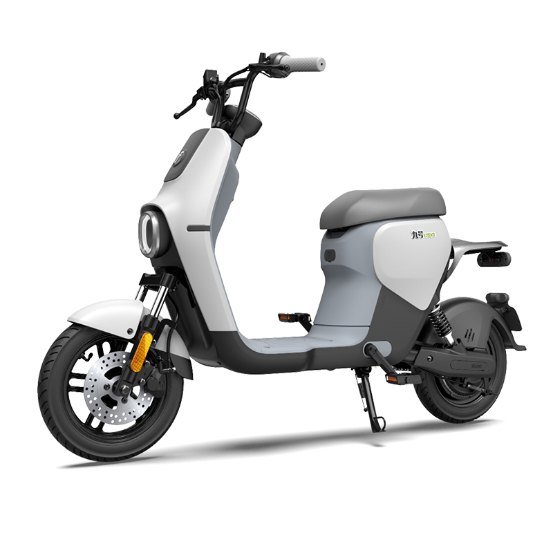 九号电动 b40 电动车 48v16ah 锂电池 初雪白灰